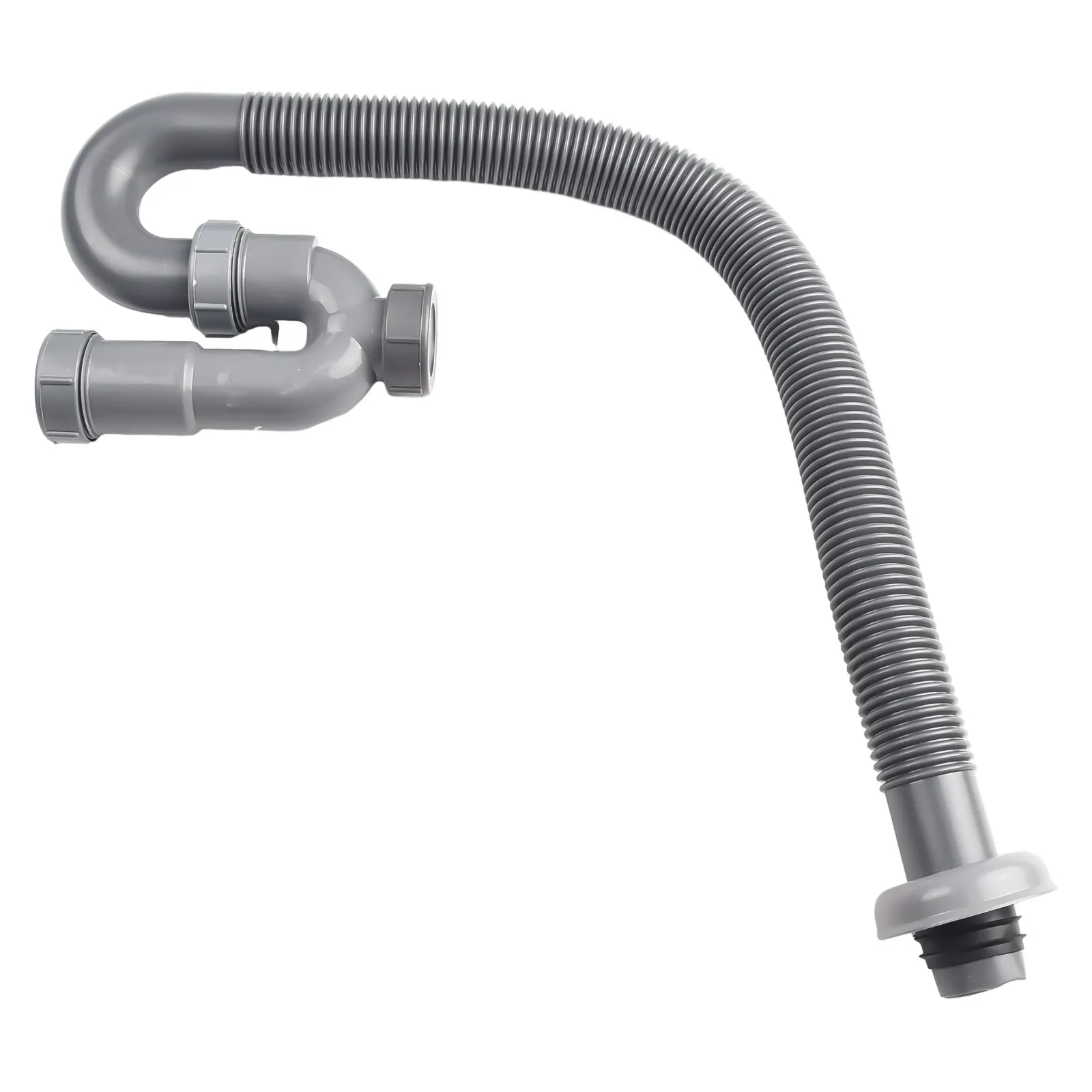 Drainage Pipe U-shaped Drain Flexible Tubing Kitchen Sink Drain Kit Drain Pipe Kit Easy Installation Easy To Clean
Drainage Pipe U-shaped Drain Flexible Tubing Kitchen Sink Drain Kit Drain Pipe Kit Easy Installation Easy To Clean