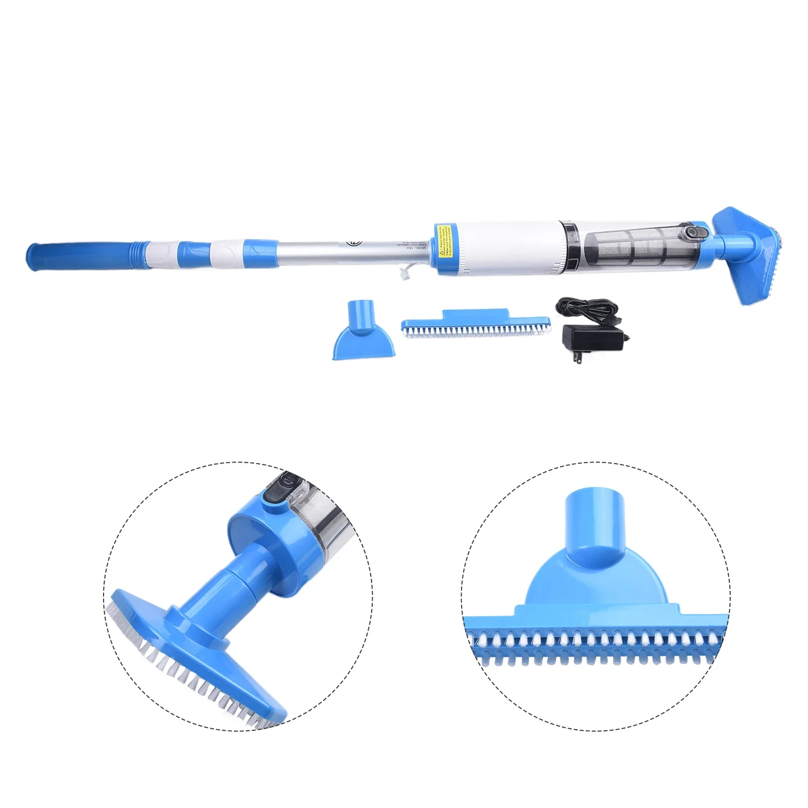 Pool Vacuum Rechargeable Vacuum Cleaner Roller Bristle Suction Nozzle Brush Head For Spas Hot Tubs Small Pools
Pool Vacuum Rechargeable Vacuum Cleaner Roller Bristle Suction Nozzle Brush Head For Spas Hot Tubs Small Pools