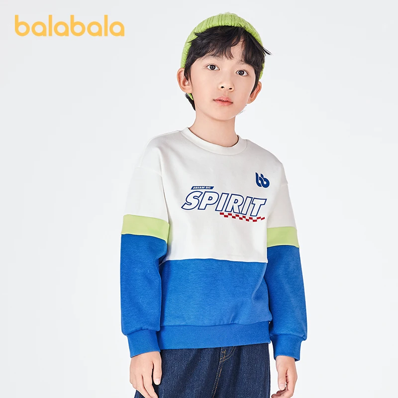 Balabala Toddler 2023 Boy Fleece Sweater Autumn Winter New Warm Top Sports Style Fashion Simple
Balabala Toddler 2023 Boy Fleece Sweater Autumn Winter New Warm Top Sports Style Fashion Simple