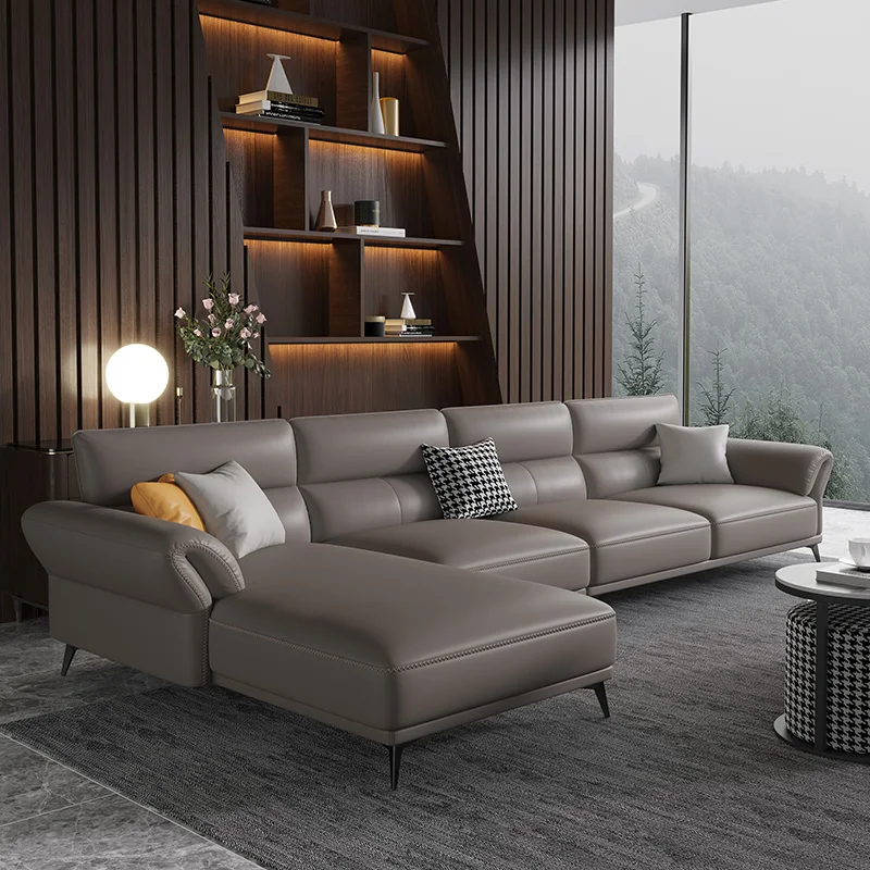 Italian Light Luxury Silicone Leather Sofa, Small Unit Type, Concubine Combination, Simple Modern, High end, Straight Row Living 
Italian Light Luxury Silicone Leather Sofa, Small Unit Type, Concubine Combination, Simple Modern, High end, Straight Row Living
