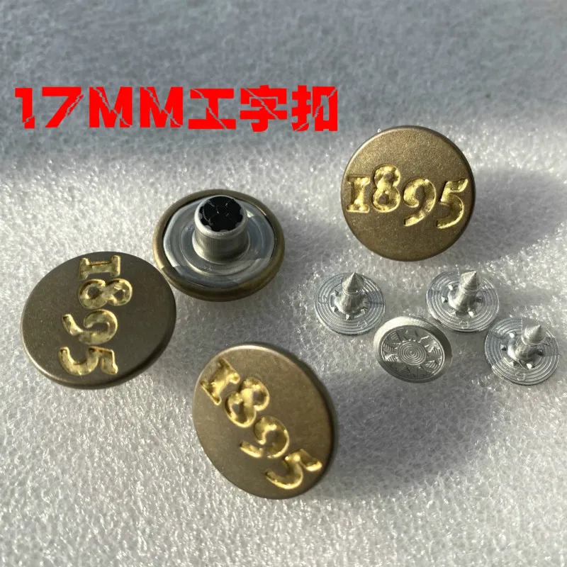 Japanese YKK H-shaped with Metal Engraving 1895 Copper Buckle and Jeans Buckle JM42 New Product 17mm
Japanese YKK H-shaped with Metal Engraving 1895 Copper Buckle and Jeans Buckle JM42 New Product 17mm