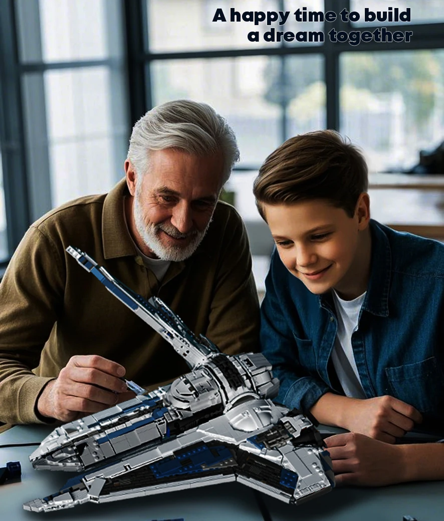 MOC-188327 2948PCS Fighter Transport Vehicle Assembly Building Blocks Model Boys Puzzle Education Birthday Christmas Toy Gifts MOC-188327 2948PCS Fighter Transport Vehicle Assembly Building Blocks Model Boys Puzzle Education Birthday Christmas Toy Gifts