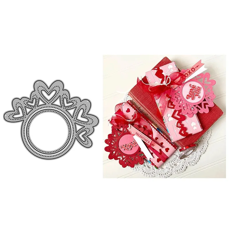 Heart Flower Border New Design Craft Metal Cutting Die Cut Dies Decoration Scrapbook Album Paper Card Craft Embossing Die Cuts
Heart Flower Border New Design Craft Metal Cutting Die Cut Dies Decoration Scrapbook Album Paper Card Craft Embossing Die Cuts