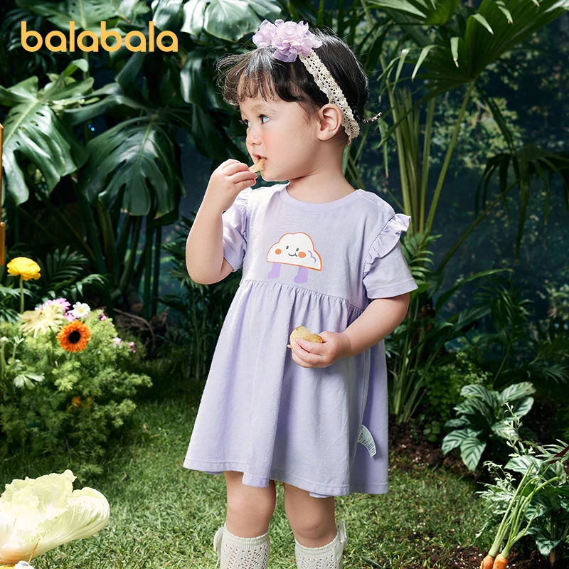 Balabala Infant Girl Dress Summer Pure Cotton Sweet Cute Fashionable Princess Dress
Balabala Infant Girl Dress Summer Pure Cotton Sweet Cute Fashionable Princess Dress