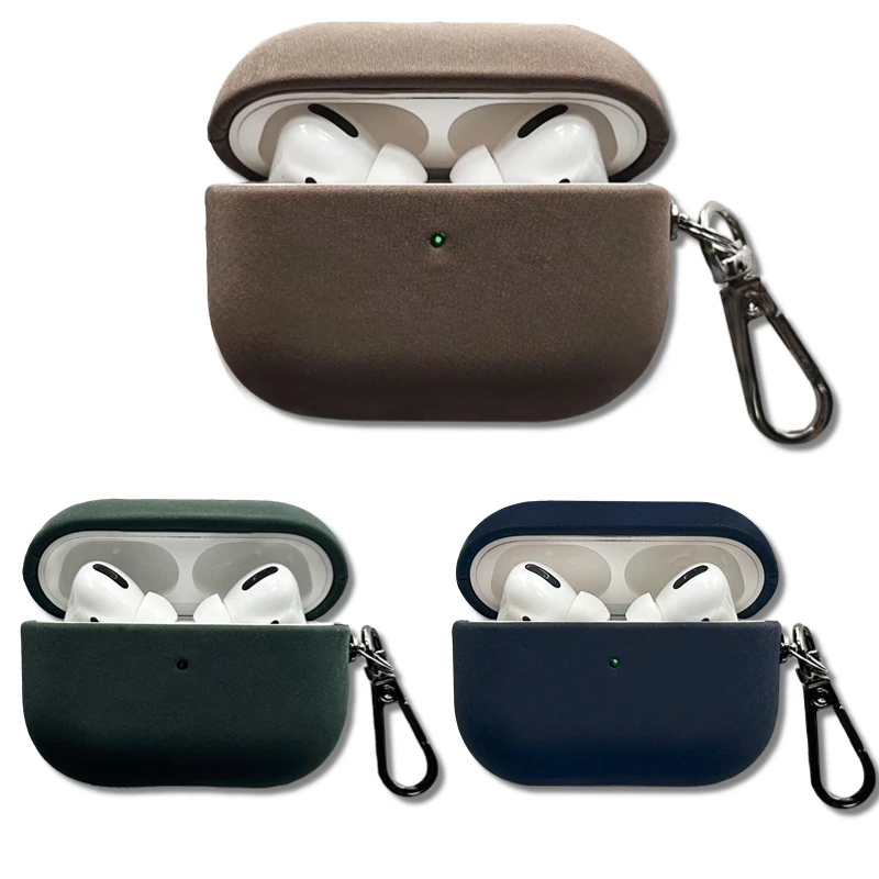 Original Twill Fabric Earphone Case for Apple Airpods Pro2 Pro 3 2 Keychain with Metal Hook Solid Color Business Simple Shell
Original Twill Fabric Earphone Case for Apple Airpods Pro2 Pro 3 2 Keychain with Metal Hook Solid Color Business Simple Shell