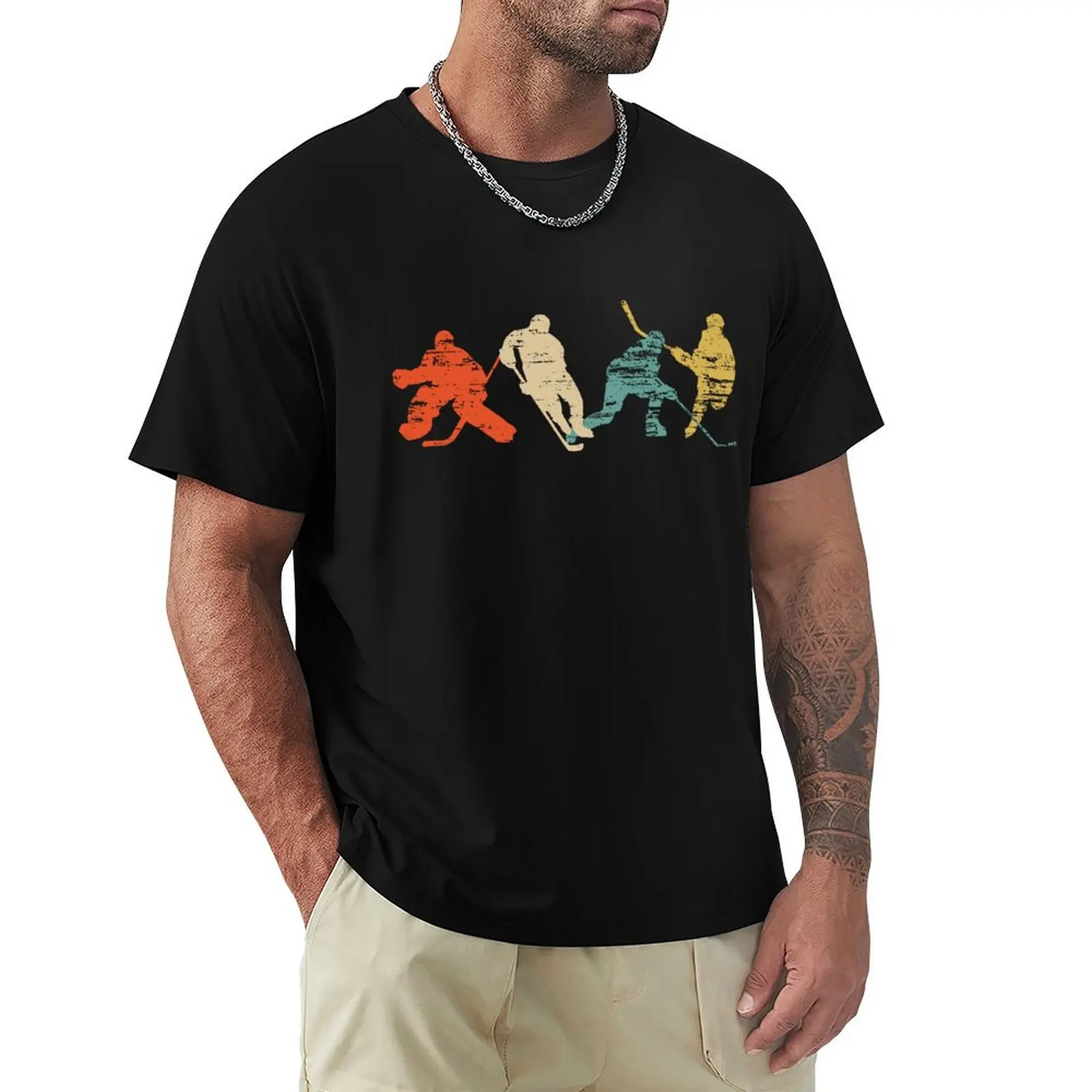 Funny Classic Vintage Style Ice Hockey T Shirts Graphic Cotton Streetwear Short Sleeve Birthday Gifts Summer Style T-shirt Men
Funny Classic Vintage Style Ice Hockey T Shirts Graphic Cotton Streetwear Short Sleeve Birthday Gifts Summer Style T-shirt Men