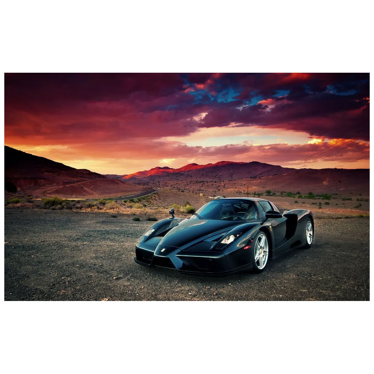 The Blue Enzo Sports Super Racing Car Mural Posters Wall Print Art Pictures Canvas Paintings for Living Room Home Decor
The Blue Enzo Sports Super Racing Car Mural Posters Wall Print Art Pictures Canvas Paintings for Living Room Home Decor