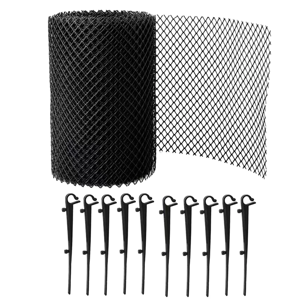 15cm×6m Mesh Gutter Guard Anti Clogging Mesh Cover Stakes Stops Leaves Balcony Stops Debris Protective Net Garden Accessories
15cm×6m Mesh Gutter Guard Anti Clogging Mesh Cover Stakes Stops Leaves Balcony Stops Debris Protective Net Garden Accessories