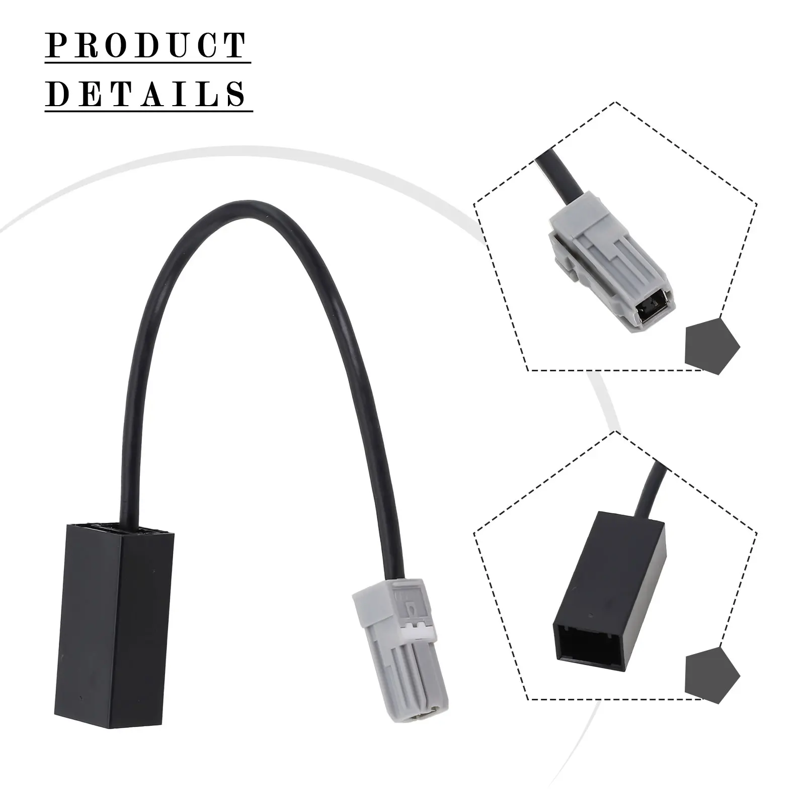 1 X Vehicle 15cm Car Radio USB Male To Female Adapter Cable With USB Plug For Honda Black ABS Vehicle Electronics Accessories
1 X Vehicle 15cm Car Radio USB Male To Female Adapter Cable With USB Plug For Honda Black ABS Vehicle Electronics Accessories