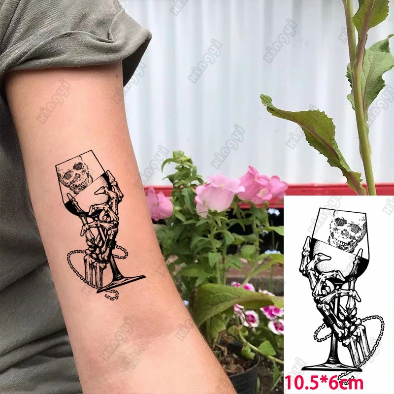 Waterproof Temporary Tattoo Sticker Finger Skeleton Branches Sun Bird Flash Tattoo Fake Tatto Body Arm for Women Men Kids
Waterproof Temporary Tattoo Sticker Finger Skeleton Branches Sun Bird Flash Tattoo Fake Tatto Body Arm for Women Men Kids