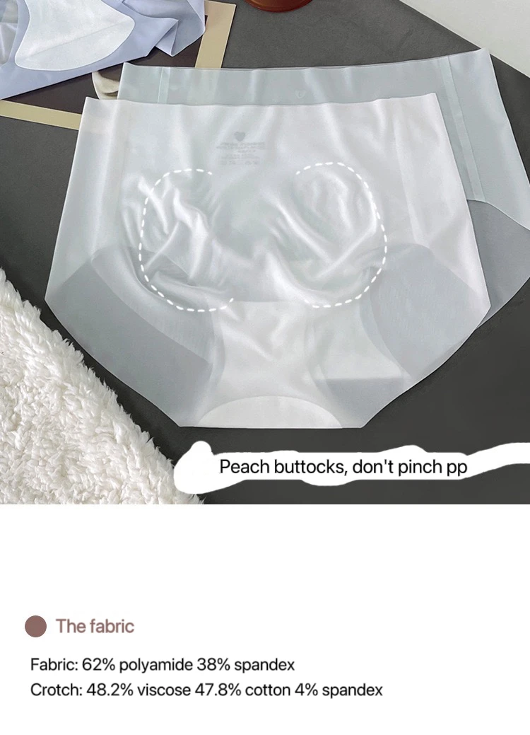 1pcs Women Ultrathin Panties Female Plus Size Underwear Ice Silk High Waist Seamless Underpant Girl Briefs Breathable Sexy Panty 7 Sb1305bb2213a4db7a97868c7c2573e4fA