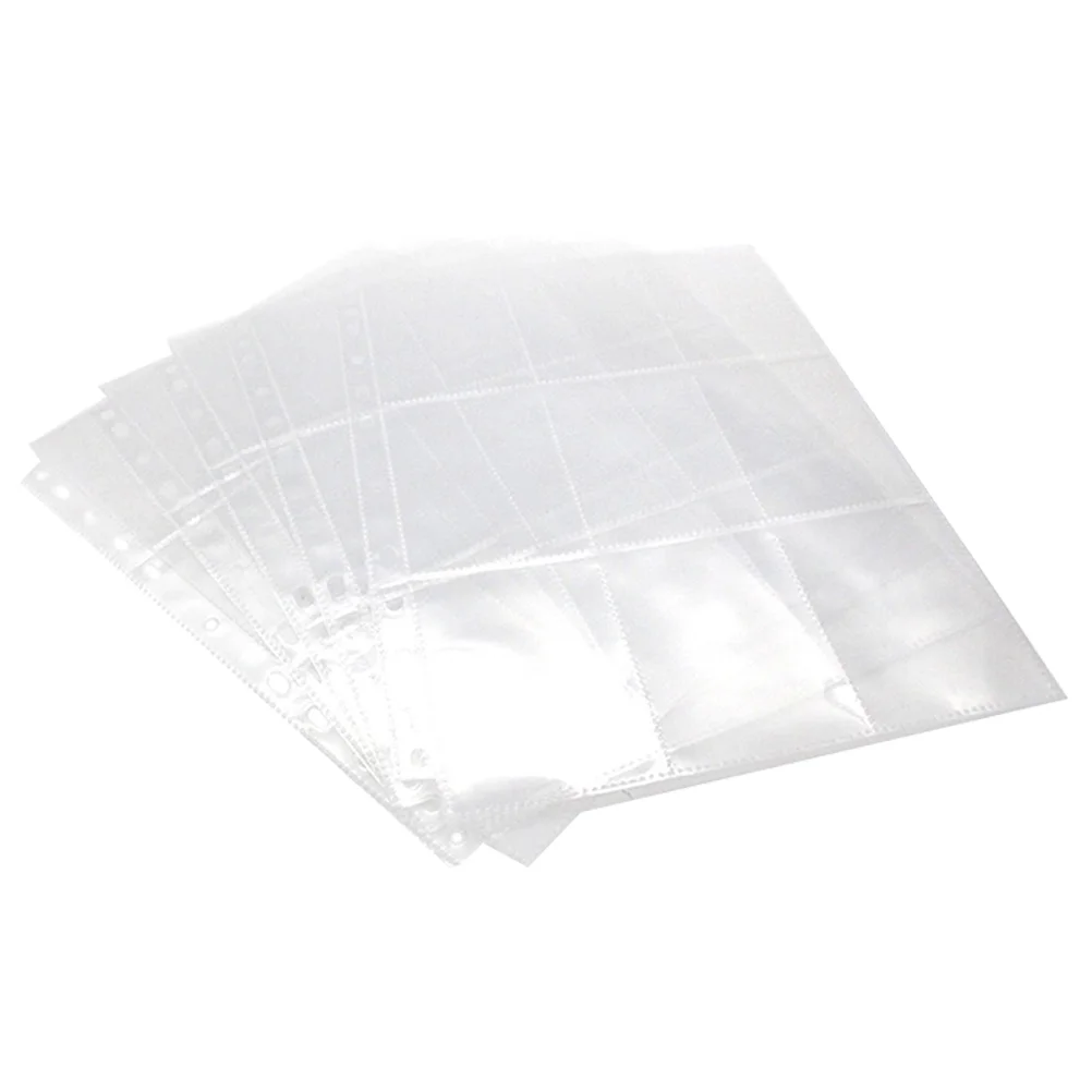 20 Pcs Cards Collection Book Game Holder Clear Sleeves Binder Loose Leaf Storage for Protective Transparent Protector
20 Pcs Cards Collection Book Game Holder Clear Sleeves Binder Loose Leaf Storage for Protective Transparent Protector