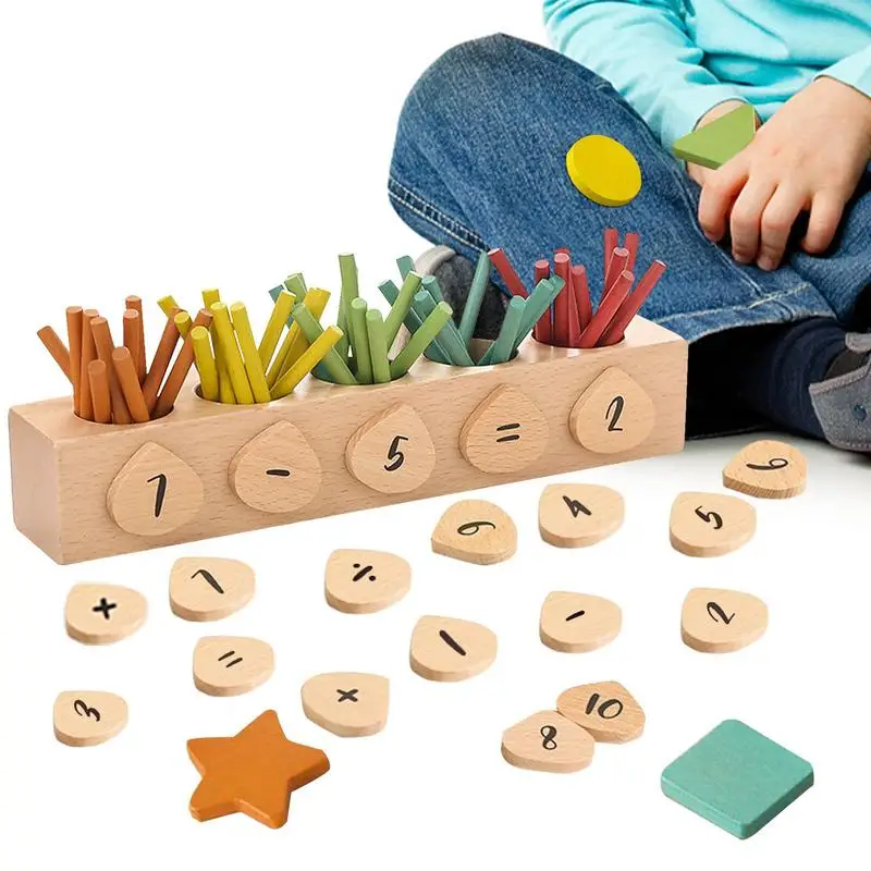 Counting Number Sticks Wooden Montessori Maths Toy For Toddlers Intelligence Building Block Manipulative Basic Math Game
Counting Number Sticks Wooden Montessori Maths Toy For Toddlers Intelligence Building Block Manipulative Basic Math Game