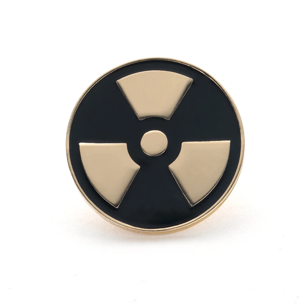 Radioactivity Symbol Black Enamel Pin Medical Jewelry Doctors Gift Science Lab Laboratory Technician Enamel Brooches Wholesale
Radioactivity Symbol Black Enamel Pin Medical Jewelry Doctors Gift Science Lab Laboratory Technician Enamel Brooches Wholesale