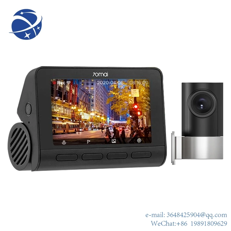 

YYHC Xiaomi 70mai Dash Cam A800S Dual Smart Camera 3 inch 4K Front and Rear Camera International Edition Night Vision