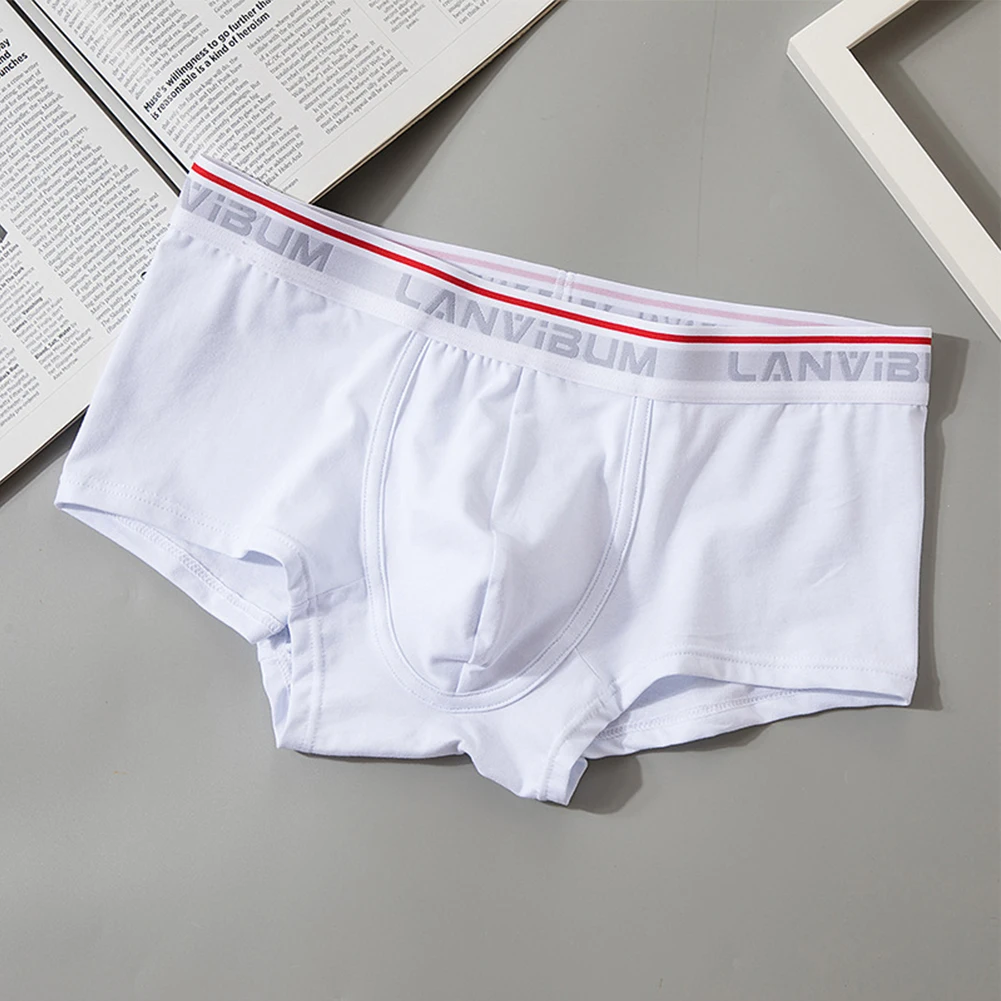 Brand New Male Underwear Panties Comfortable Cotton Durable Soft Solid Color Underpants 1 Pcs Black/Gray/Blue/Pink
Brand New Male Underwear Panties Comfortable Cotton Durable Soft Solid Color Underpants 1 Pcs Black/Gray/Blue/Pink