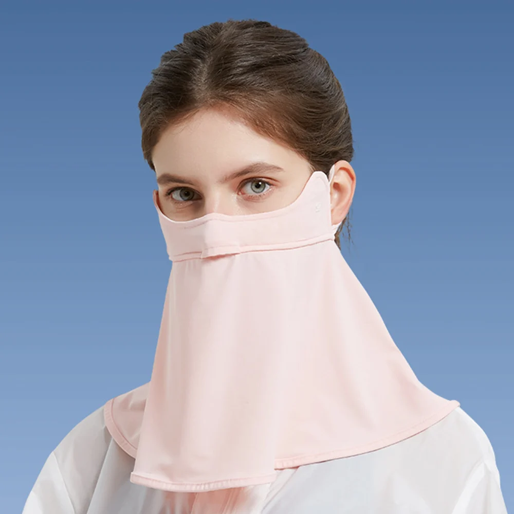 2023 New Summer Lady Outdoor Riding Sunshade Sunscreen Neck Protection Open Nose Mask Ice Silk Cycling Face Cover Quality Fabric
2023 New Summer Lady Outdoor Riding Sunshade Sunscreen Neck Protection Open Nose Mask Ice Silk Cycling Face Cover Quality Fabric