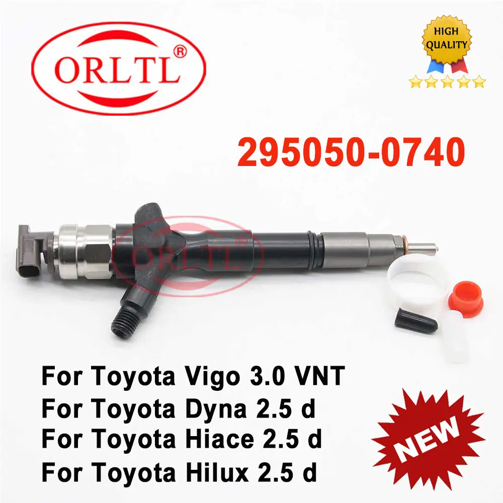 CR Fuel Injector Nozzle 295050-0740 295050-0741 Diesel Common Rail Injector SM295050-0740 SM295050-0741 for TOYOTA
CR Fuel Injector Nozzle 295050-0740 295050-0741 Diesel Common Rail Injector SM295050-0740 SM295050-0741 for TOYOTA