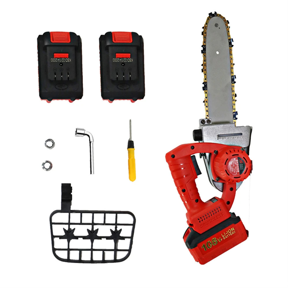 High Quality Garden Electric Cordless Battery Power Tools 10in Chainsaw Machine Chain Saw Tools
High Quality Garden Electric Cordless Battery Power Tools 10in Chainsaw Machine Chain Saw Tools