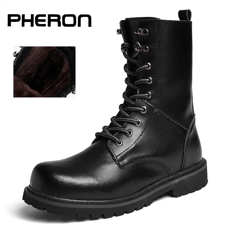 Winter 2024 Genuine Leather Men Boots High Top Shoes Outdoor Men Casual Shoes Autumn Snow Boots Handsome Long Men's Boots
Winter 2024 Genuine Leather Men Boots High Top Shoes Outdoor Men Casual Shoes Autumn Snow Boots Handsome Long Men's Boots
