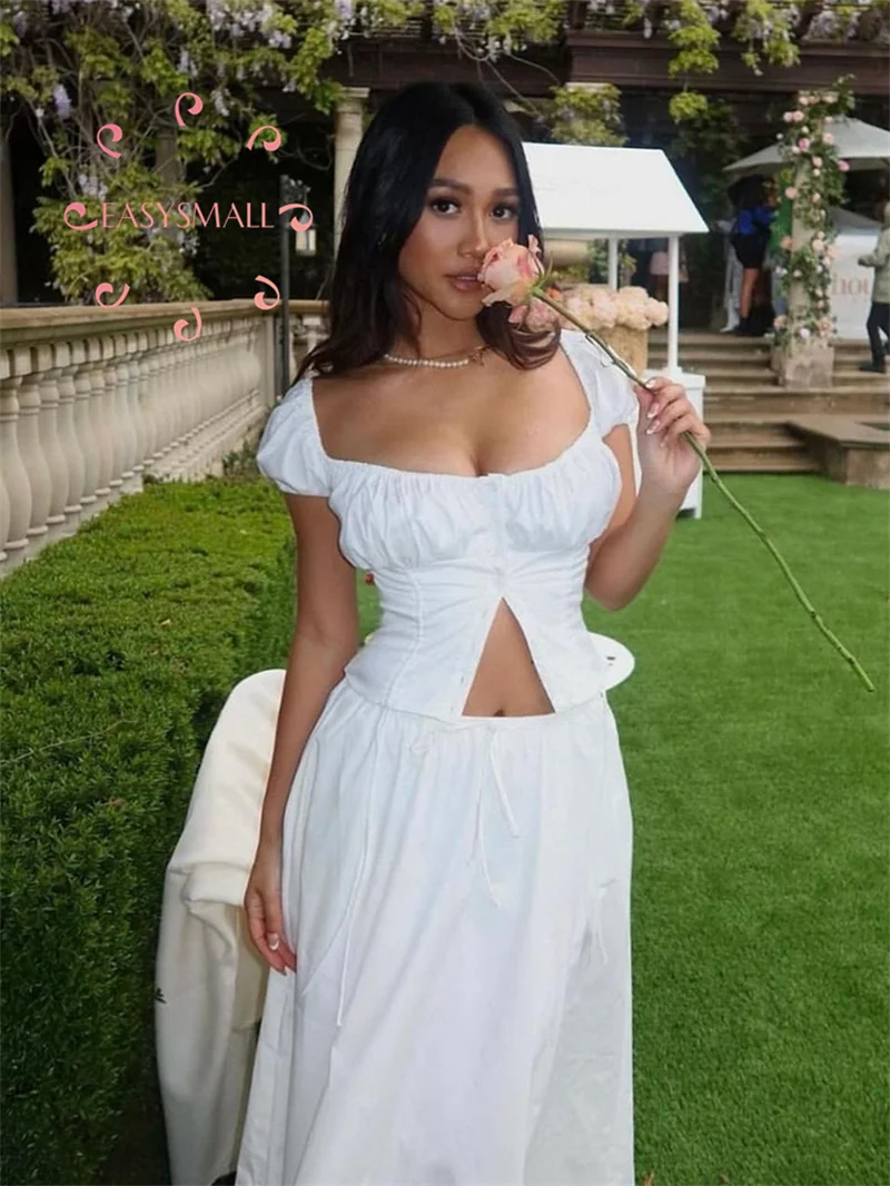 Easysmall For love lemons House of cb Small White Bubble Sleeve Top Wrapped Waist Versatile Shirt
Easysmall For love lemons House of cb Small White Bubble Sleeve Top Wrapped Waist Versatile Shirt