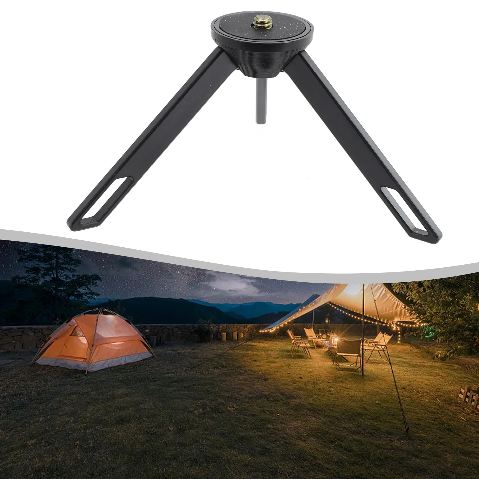 1pc Camping Light Tripod Lightweight ABS 1/4 Universal Interface Suitable For Black Dog For ESLNF Goal Camping Lights
1pc Camping Light Tripod Lightweight ABS 1/4 Universal Interface Suitable For Black Dog For ESLNF Goal Camping Lights