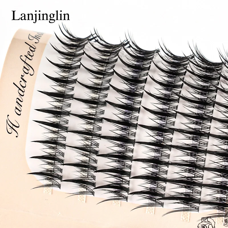 Individual Lashes 6 Rows 246 Bundles Cluster Spikes Lash Wispy Premade Russian Natural Fluffy False Eyelashes Makeup Tool Lashes 23 Sb13f4def9b0a46d1a63e9ef58a3259aet