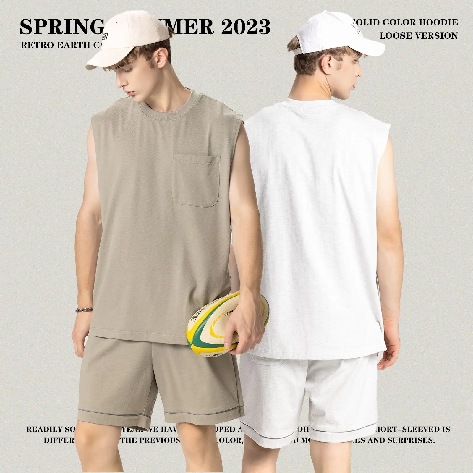 Tank Tops For Men Summer New 310GSM Cotton Unisex Retro High Street Casual Sleeveless Tees Vest High Quality Trend Brand Tops
Tank Tops For Men Summer New 310GSM Cotton Unisex Retro High Street Casual Sleeveless Tees Vest High Quality Trend Brand Tops