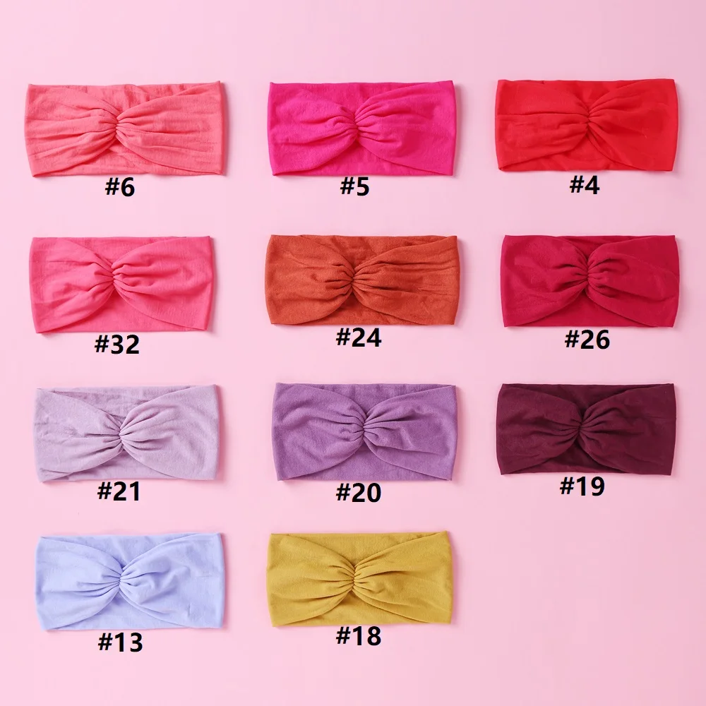 Soft Nylon Baby Headbands For Girls Solid Handmade Elastic Hairbands Turban Children Hair Accessories Hair Bands For Girls Kids
Soft Nylon Baby Headbands For Girls Solid Handmade Elastic Hairbands Turban Children Hair Accessories Hair Bands For Girls Kids