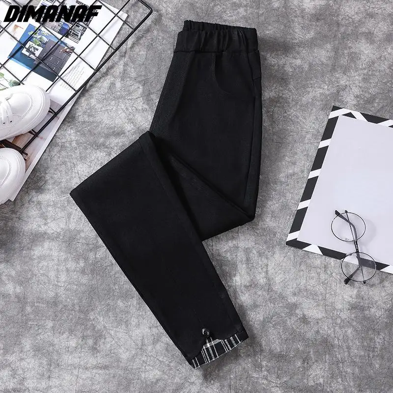 Dimanaf Plus Size New Autumn Women Pants Plaid Trousers Big Elastic Vintage Basic Loose Long Big Pants 4XL
Dimanaf Plus Size New Autumn Women Pants Plaid Trousers Big Elastic Vintage Basic Loose Long Big Pants 4XL