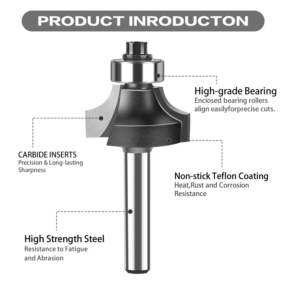Practical Durable New Or Other Woodworking Using For Hand Making A Drawer Brand New Unused Router Bit 1pc 1/4*1/2
Practical Durable New Or Other Woodworking Using For Hand Making A Drawer Brand New Unused Router Bit 1pc 1/4*1/2
