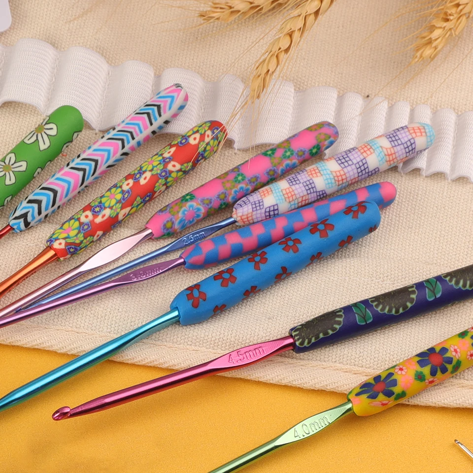 IMZAY 5/9/14 Pcs/Set Colorful Crochet Hooks Crochet Knit Tools Set For Sweater Scarf Wool Yarn Knitting Needles IMZAY 5/9/14 Pcs/Set Colorful Crochet Hooks Crochet Knit Tools Set For Sweater Scarf Wool Yarn Knitting Needles