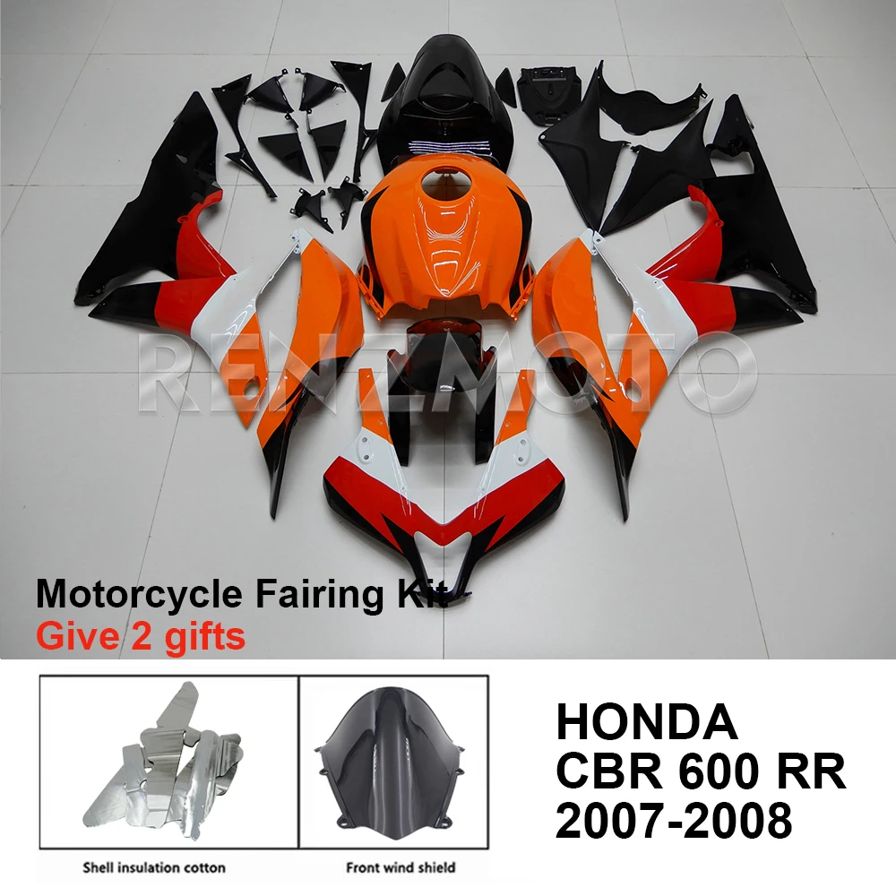 

Motorcycle Fairing Set Body Kit Plastic For HONDA CBR600 RR CBR600RR 2007-2008 Accessories Injection Bodywork H0607-116A