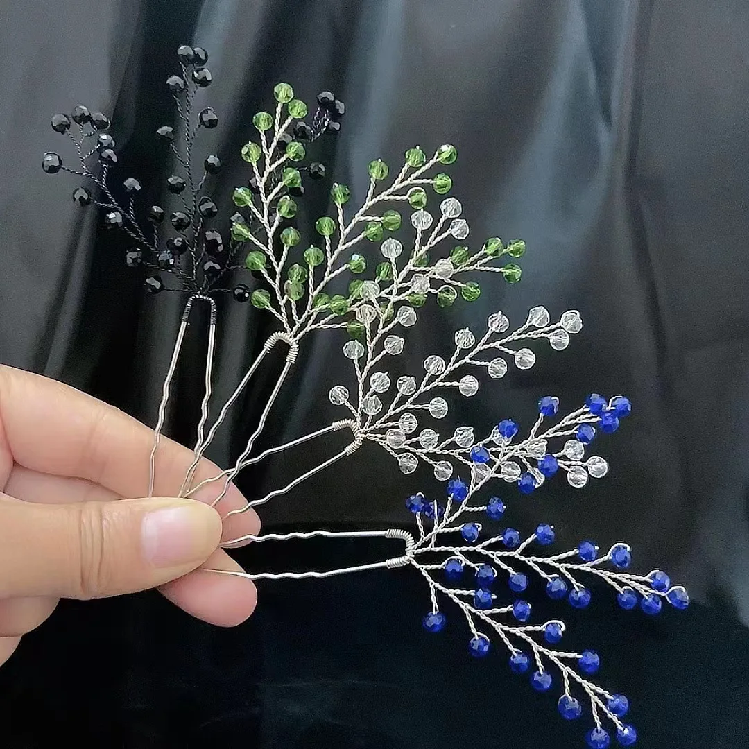 6Pcs Rhinestones Little Simple Bride Wedding Hair Pins Silver Bridal Hair Piece Wedding Hair Accessories for Women and Girls
6Pcs Rhinestones Little Simple Bride Wedding Hair Pins Silver Bridal Hair Piece Wedding Hair Accessories for Women and Girls