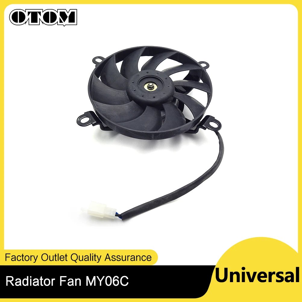 OTOM 2023 New Motocycle 6" Cooling Fan High Performance 12V Slim Electric Cooler Engine Radiator Fan For KTM HONDA SUZUKI GasGas
OTOM 2023 New Motocycle 6" Cooling Fan High Performance 12V Slim Electric Cooler Engine Radiator Fan For KTM HONDA SUZUKI GasGas