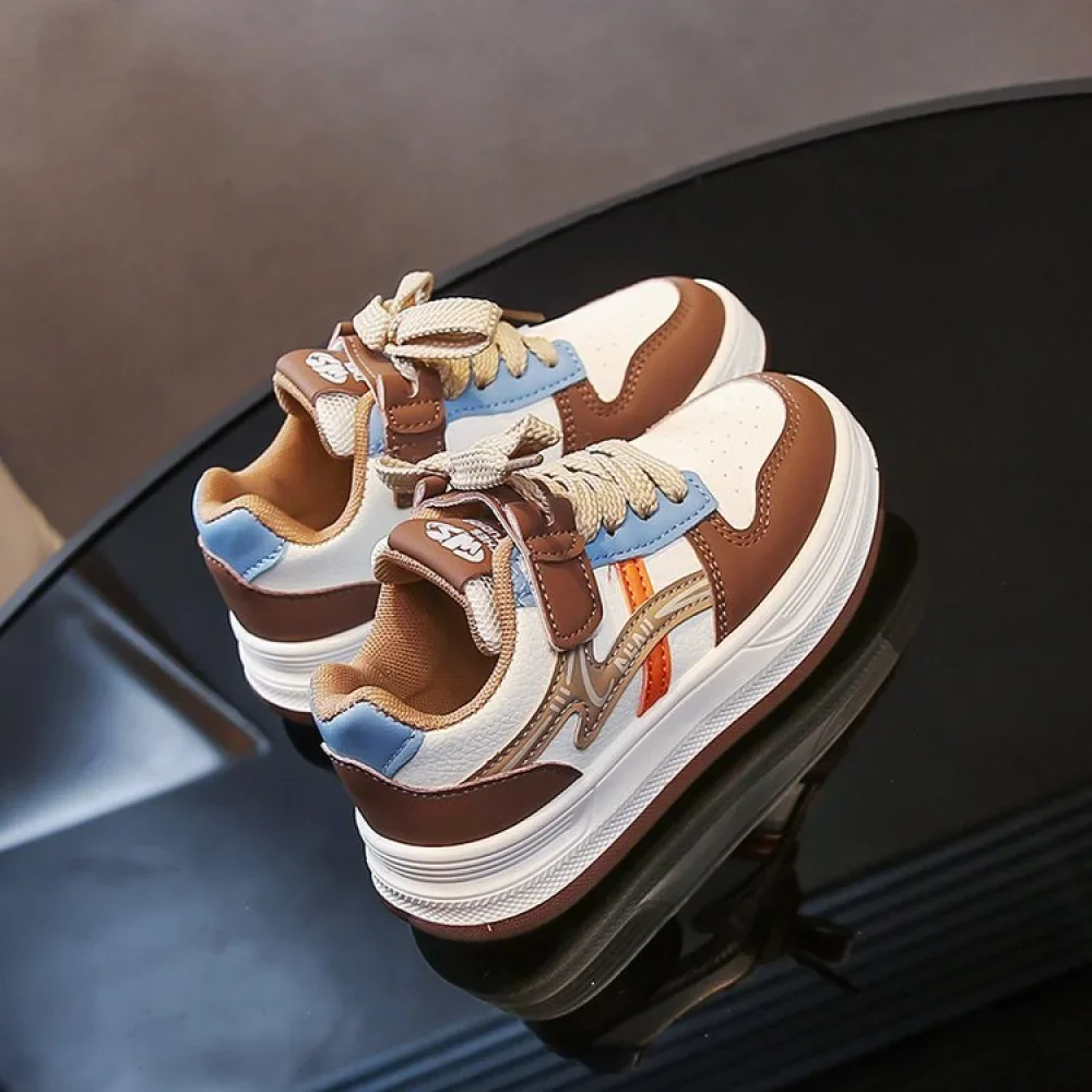 أحذية رياضية من جلد البولي يوريثان للأطفال، أحذية رياضية عصرية للمراهقين، أحذية رياضية مضادة للانزلاق ومقاومة للماء للأولاد والبنات أحذية رياضية من جلد البولي يوريثان للأطفال، أحذية رياضية عصرية للمراهقين، أحذية رياضية مضادة للانزلاق ومقاومة للماء للأولاد والبنات