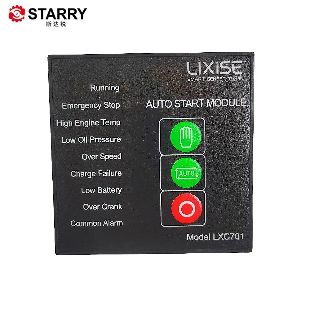 LXC701 LIXiSE контроллер двигателя автоматический старт блок управления модуль машины полностью заменяет DSE501K
LXC701 LIXiSE контроллер двигателя автоматический старт блок управления модуль машины полностью заменяет DSE501K