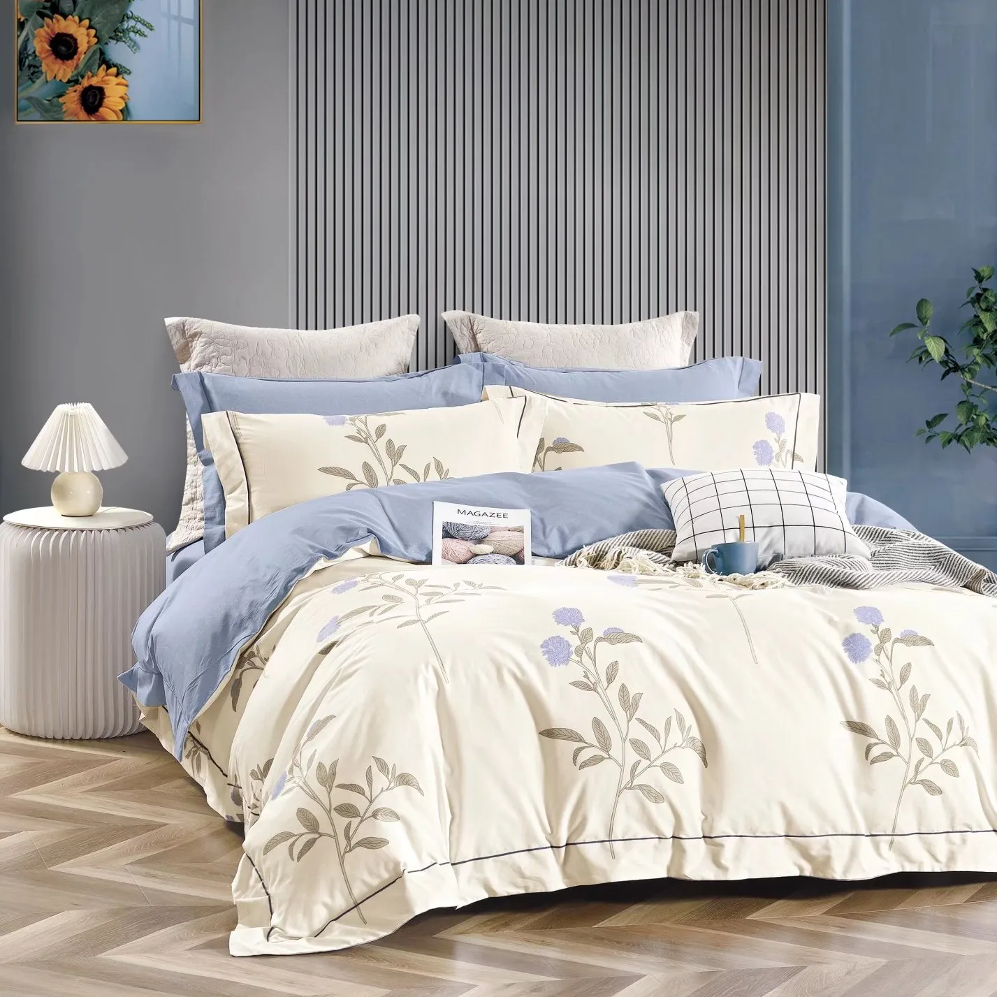 Wholesale of pure cotton wide width 13372 printed twill cloth, cartoon flower bedding, 4-piece set, cotton fabric
Wholesale of pure cotton wide width 13372 printed twill cloth, cartoon flower bedding, 4-piece set, cotton fabric