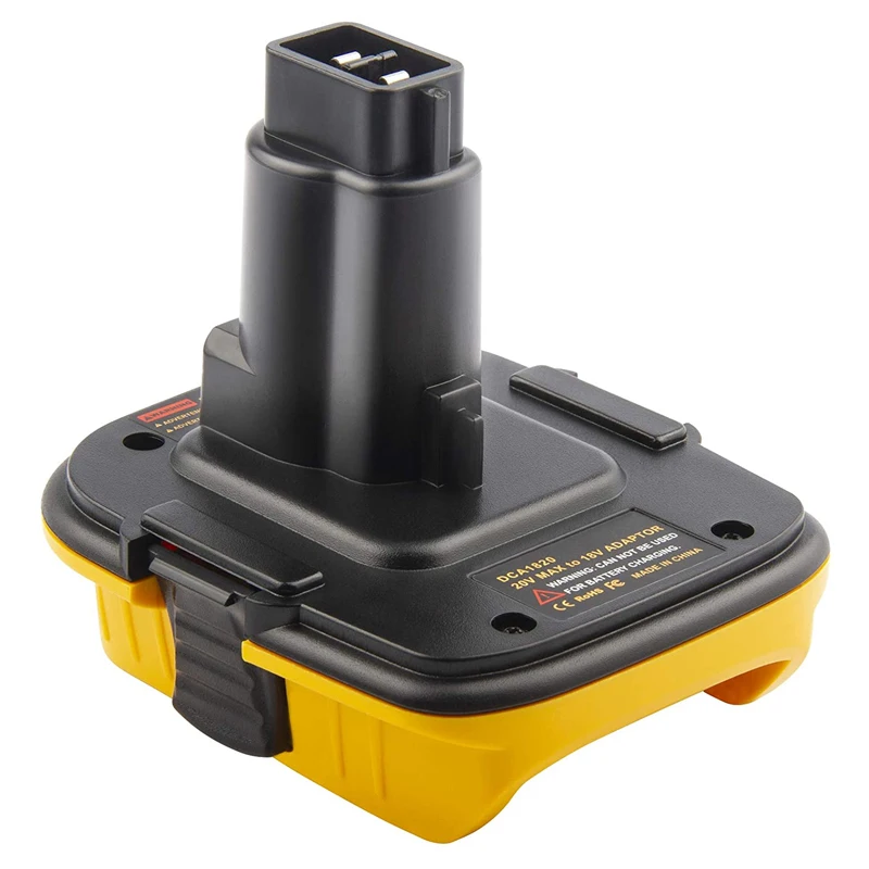 Адаптер для аккумулятора DCA1820, преобразователь для литиевых батарей Dewalt 20 в, DCB205, DCB207, для никель-кадмиевых и никель-металлогидридных аккумуляторов 18 в, DC9096, DC9098, для инструментов
Адаптер для аккумулятора DCA1820, преобразователь для литиевых батарей Dewalt 20 в, DCB205, DCB207, для никель-кадмиевых и никель-металлогидридных аккумуляторов 18 в, DC9096, DC9098, для инструментов