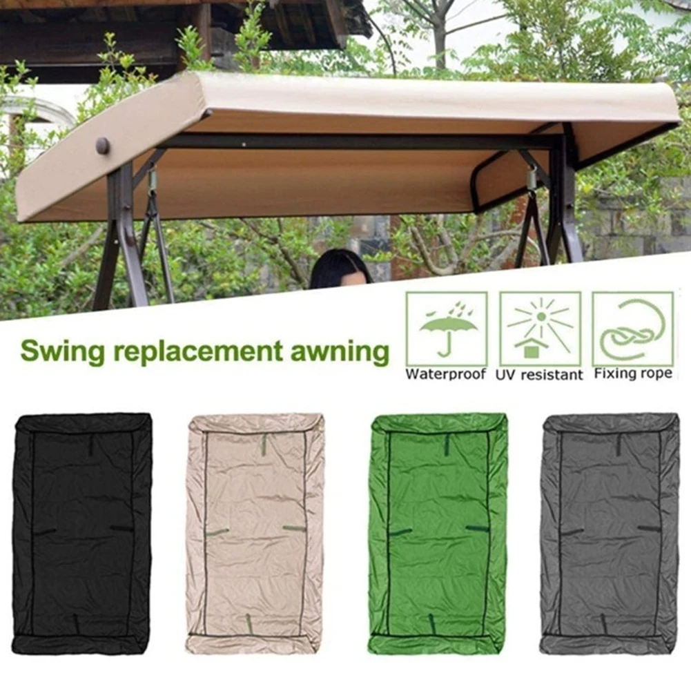 Swing Chair Cover Playground Swing Chair Top Cover Waterproof Sunshade Canopy Awnings Roof Cover For Garden Yard Supplies
Swing Chair Cover Playground Swing Chair Top Cover Waterproof Sunshade Canopy Awnings Roof Cover For Garden Yard Supplies