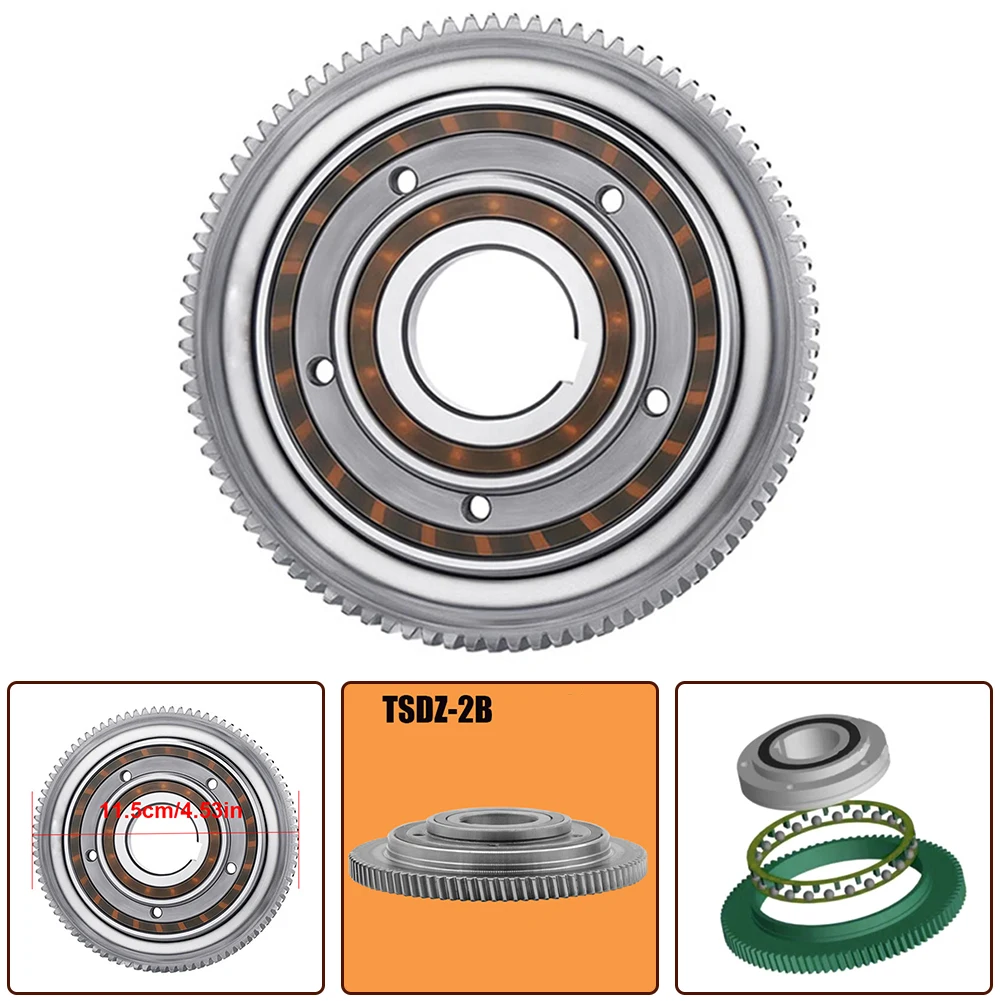 For Tongsheng TSDZ2B Large Main Gear Assembly Helical Gear For Electric Bicycle Drive Motor Bearing E-Bike Accessory
For Tongsheng TSDZ2B Large Main Gear Assembly Helical Gear For Electric Bicycle Drive Motor Bearing E-Bike Accessory