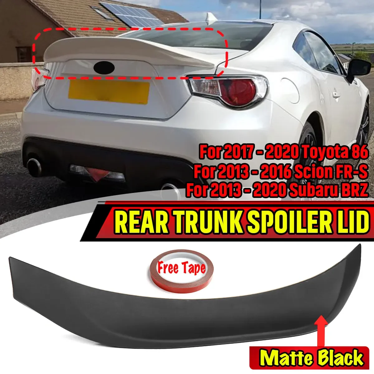 Автомобильный задний спойлер удлинитель для Subaru BRZ 2013-2020 для Toyota 86 2017-2020 для Scion FR-S 2013-2016 комплект заднего спойлера ДЛЯ багажника
Автомобильный задний спойлер удлинитель для Subaru BRZ 2013-2020 для Toyota 86 2017-2020 для Scion FR-S 2013-2016 комплект заднего спойлера ДЛЯ багажника
