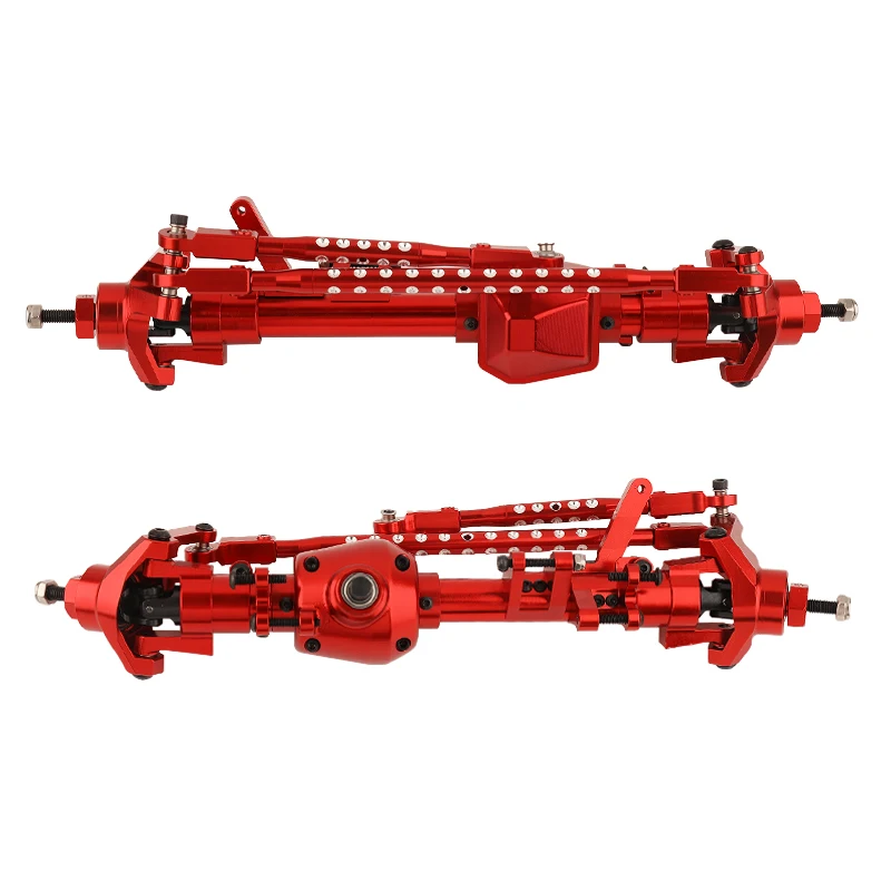 1/6 For Axial Scx6 Rc Automotive Metal Upgrade Parts, Modified Front And Rear Axle Assembly Set, Assembly
1/6 For Axial Scx6 Rc Automotive Metal Upgrade Parts, Modified Front And Rear Axle Assembly Set, Assembly