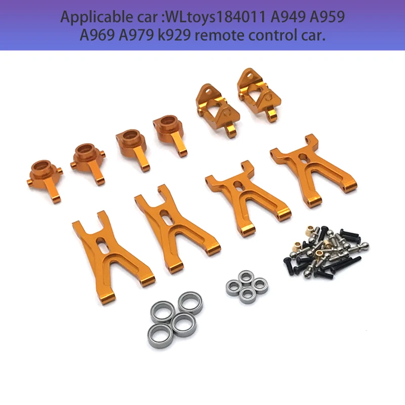 WLtoys184011 A949 A959 A969 A979 K929 Remote Control Car Metal Upgrade Parts Front and Rear Swing Arm Steering Cup C Seat
WLtoys184011 A949 A959 A969 A979 K929 Remote Control Car Metal Upgrade Parts Front and Rear Swing Arm Steering Cup C Seat