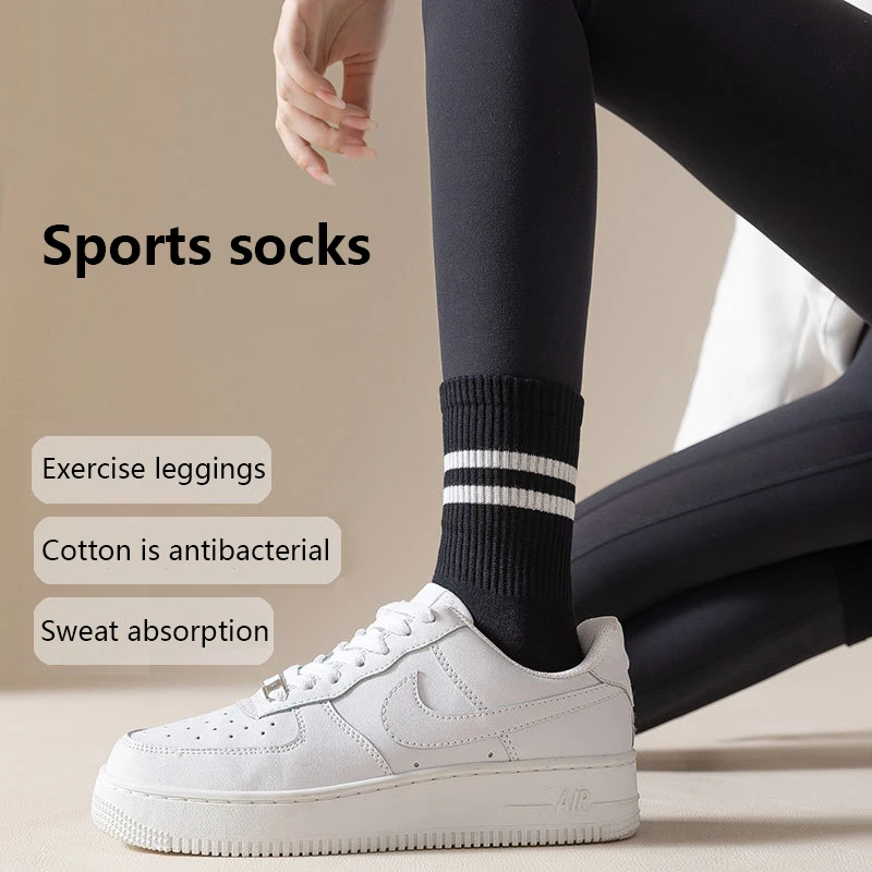 

Yoga Non-slip socks Silicone Indoor Fitness Socks gym Floor Socks Dance Pilates Sports Socks Mid-tube Bottom Professional socks