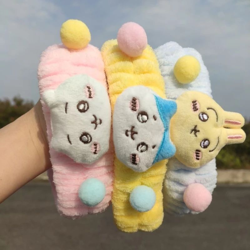 Anime Chiikawa Cute Face Wash Headband Kawaii Cartoon Figure Hachiware Usagi Plush Hair Accessories Girl Headbands Wholesale
Anime Chiikawa Cute Face Wash Headband Kawaii Cartoon Figure Hachiware Usagi Plush Hair Accessories Girl Headbands Wholesale