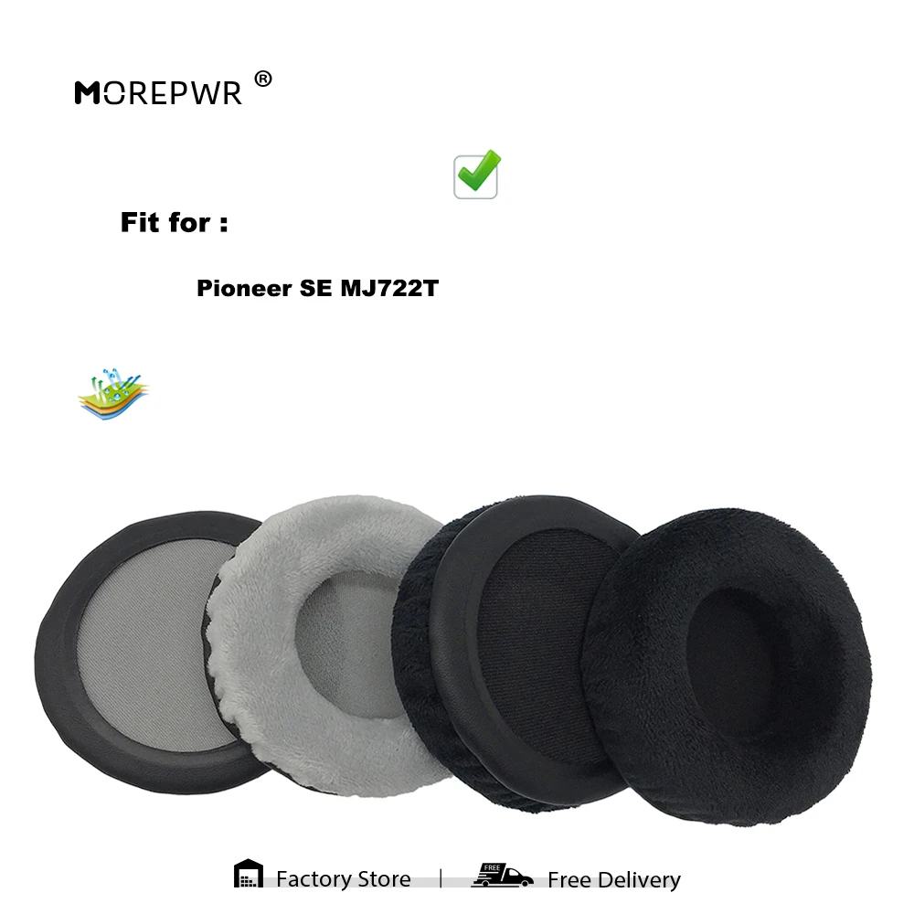 Morepwr New Upgrade Replacement Ear Pads for Pioneer SE-MJ722T Headset Parts Leather Cushion Velvet Earmuff Sleeve Cover
Morepwr New Upgrade Replacement Ear Pads for Pioneer SE-MJ722T Headset Parts Leather Cushion Velvet Earmuff Sleeve Cover