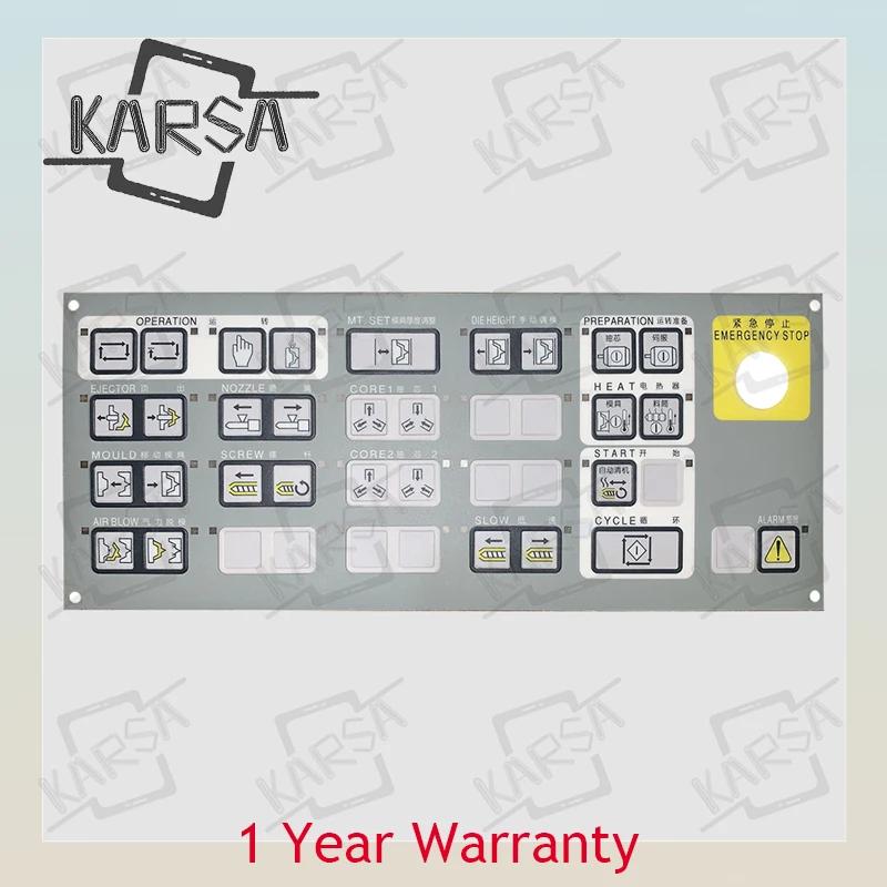 FOR Toshiba injection molding machine operation panel film/button film membrane keypad keyboard
FOR Toshiba injection molding machine operation panel film/button film membrane keypad keyboard