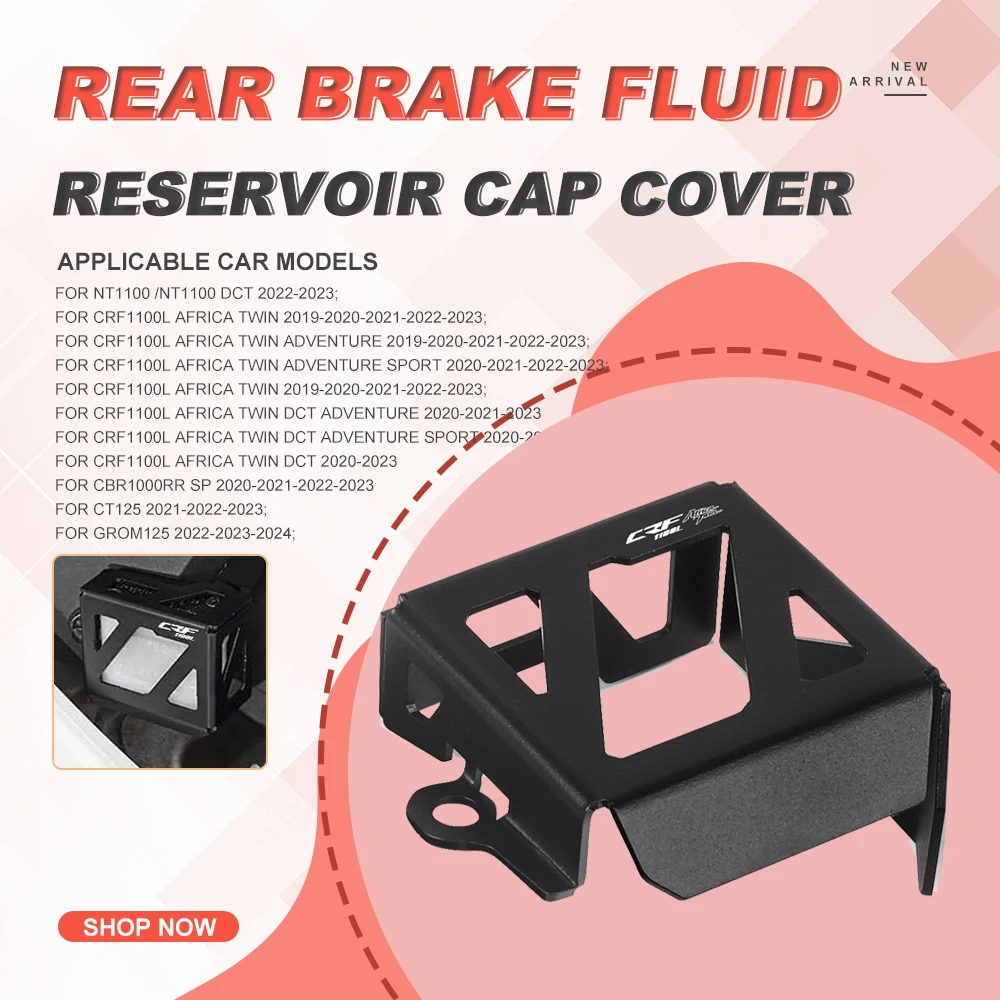 Rear Brake Fluid Reservoir Cap Cover For Honda CRF1100L AFRICA TWIN DCT ADVENTURE SPORT 2019 2020 2021 2022 2023 Motorcycle Tool
Rear Brake Fluid Reservoir Cap Cover For Honda CRF1100L AFRICA TWIN DCT ADVENTURE SPORT 2019 2020 2021 2022 2023 Motorcycle Tool