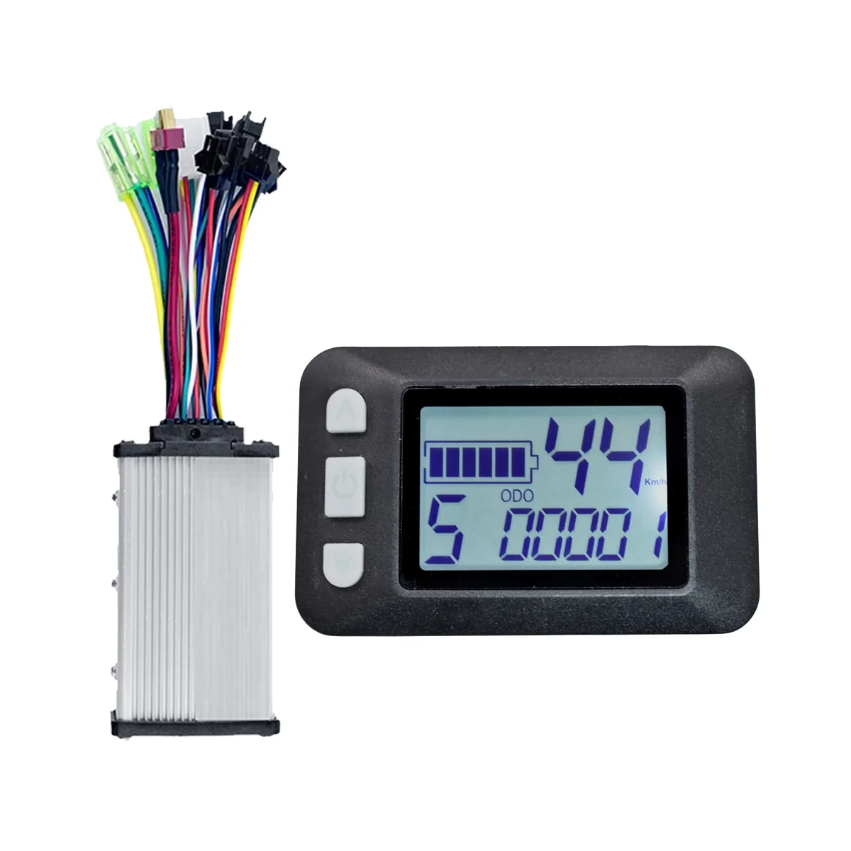 P9 LCD Display Dashboard Meter LCD S n+36V 350W Sine Wave Controller Electric Bike Meter for Electric Scooter(5PIN) 
P9 LCD Display Dashboard Meter LCD S n+36V 350W Sine Wave Controller Electric Bike Meter for Electric Scooter(5PIN)